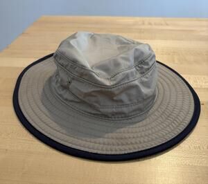 Vintage Jhats Hat Boonie Adjustable Mens Large Beige Wide Brim Outdoor Travel